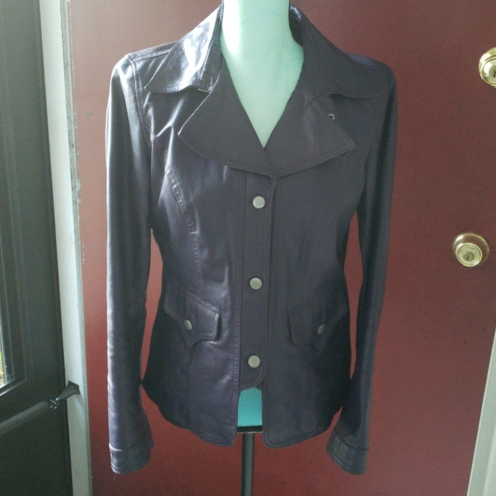Leather jacket
